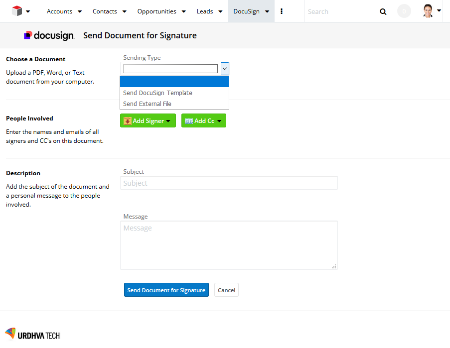 Docusign for SugarCRM