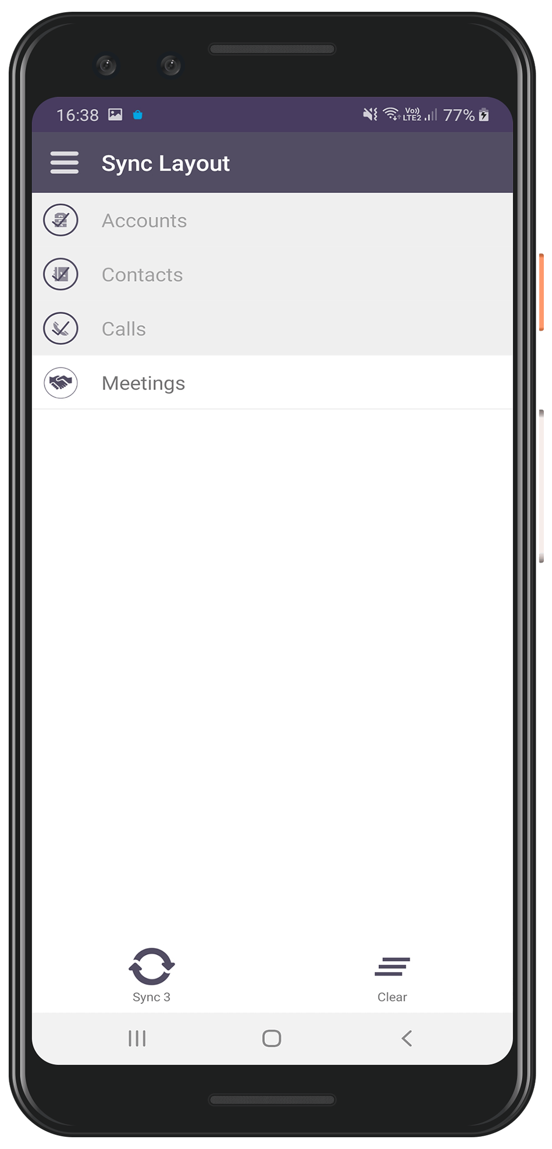 Customizable Mobile Layout